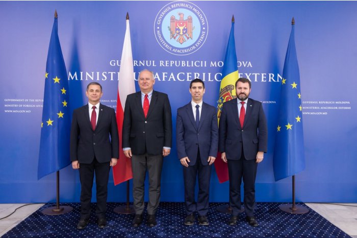 La Chișinău s-au desfășurat consultările politico-militare între Republica Moldova și Republica Polonă