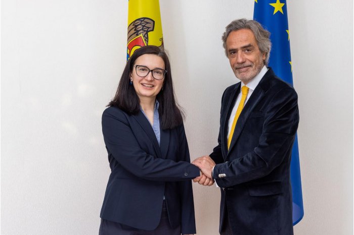 Cooperarea moldo-elenă în domeniul integrării europene, discutată de viceprim-ministra Cristina Gherasimov cu Ambasadorul Greciei