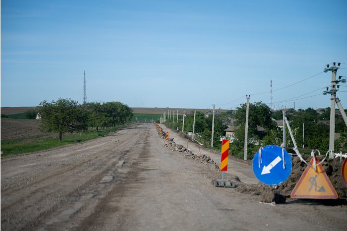 Un drum național din sud-estul țării a intrat în reparație