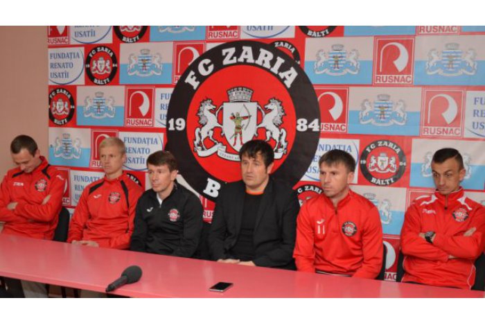 Reprezentanții echipei Zaria Bălți s-au întîlnit cu suporterii formației - AIS Moldpres