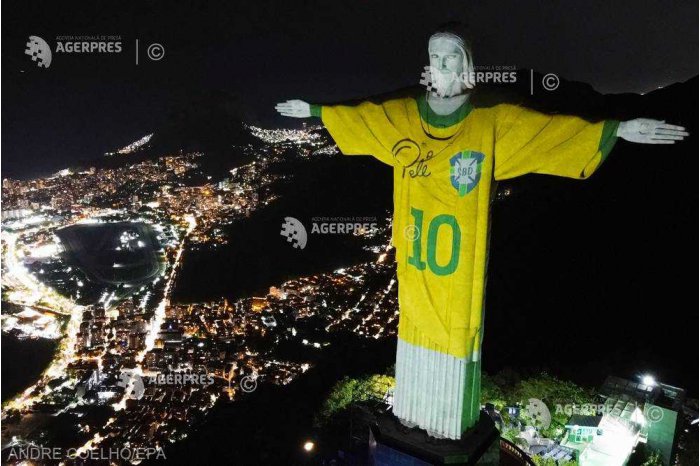 Brazilia l-a omagiat pe Pele la un an de la decesul său