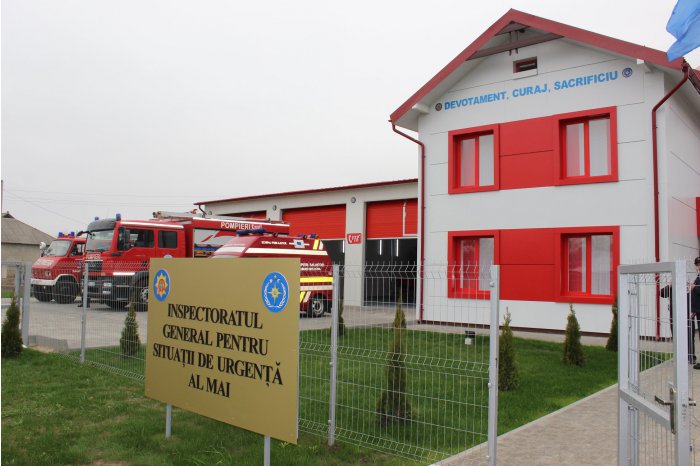 IGSU va avea o nouă unitate de salvatori și pompieri în orașul Florești