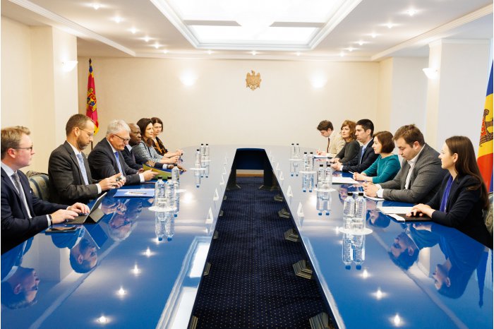 Президент Молдовы встретилась с комиссаром ЕС по вопросам занятости и гендиректором МОТ