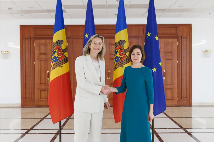 Президент Молдовы встретилась с министром обороны Нидерландов