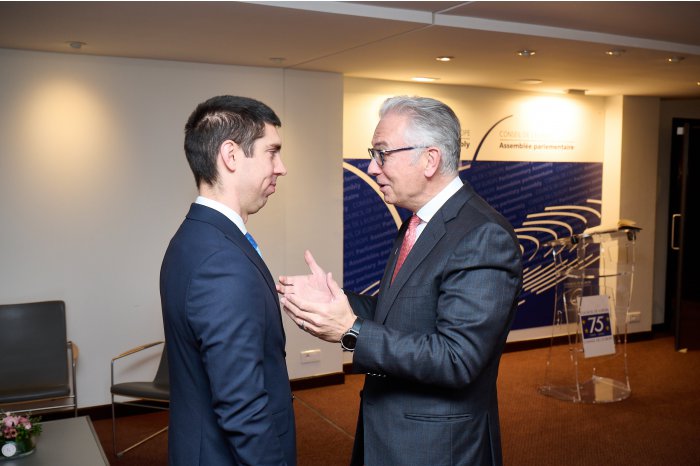 Moldovan foreign minister meets PACE president 
