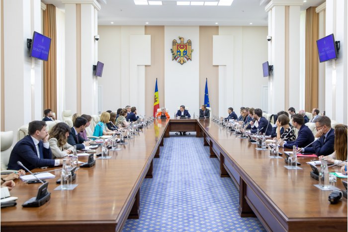 Prim-ministrul Dorin Recean a avut o întrevedere cu membrii Grupului de lucru al Consiliului UE pentru Europa de Est și Asia Centrală