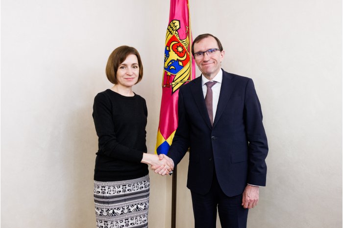 Președintele Maia Sandu s-a întâlnit cu ministrul norvegian de Externe, Espen Barth Eide