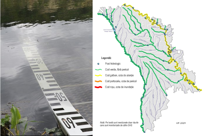 Уровень воды в реке Днестр повысится более чем на 