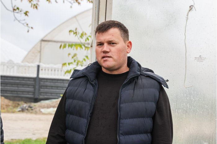 Pavel Terentiev, producător din Coşniţa: Mai puţin să ne plângem, mai mult să lucrăm şi atunci vom avea de toate