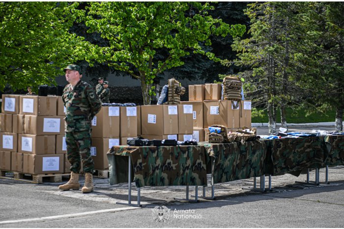 Un lot de echipamente medicale au fost donate Armatei Naționale de Alianța Nord-Atlantică