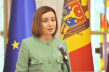 Брифинг президента Республики Молдова Майи Санду после заседания Высшего совета безопасности 11 октября 2023 года'