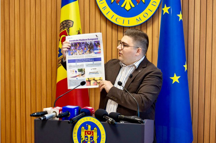 Правительство разработало информационный бюллетень «Строим Европейскую Молдову»