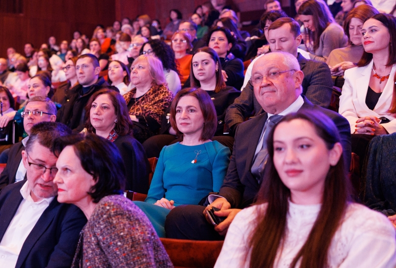 Moldovan president attends opening of Martisor International Music Festival