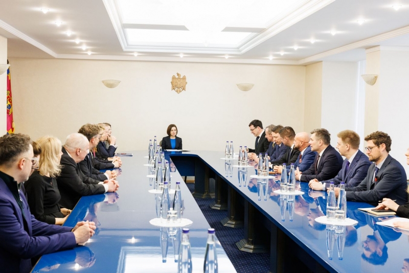 Întrevederea șefei statului cu delegația Comisiilor pentru afaceri europene din statele baltice, nordice și Polonia