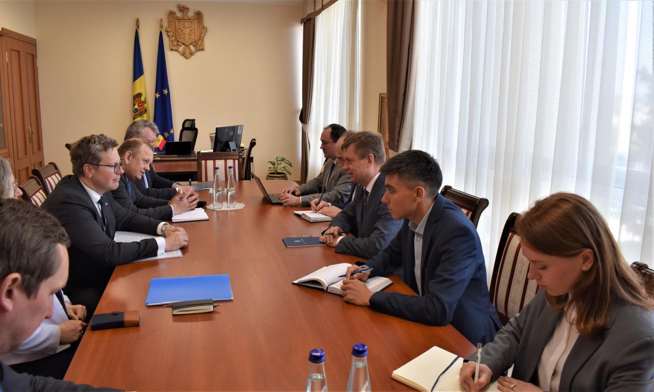 Întrevederea viceprim-ministrului pentru reintegrare cu delegația Ministerului Afacerilor Externe al Republicii Estonia