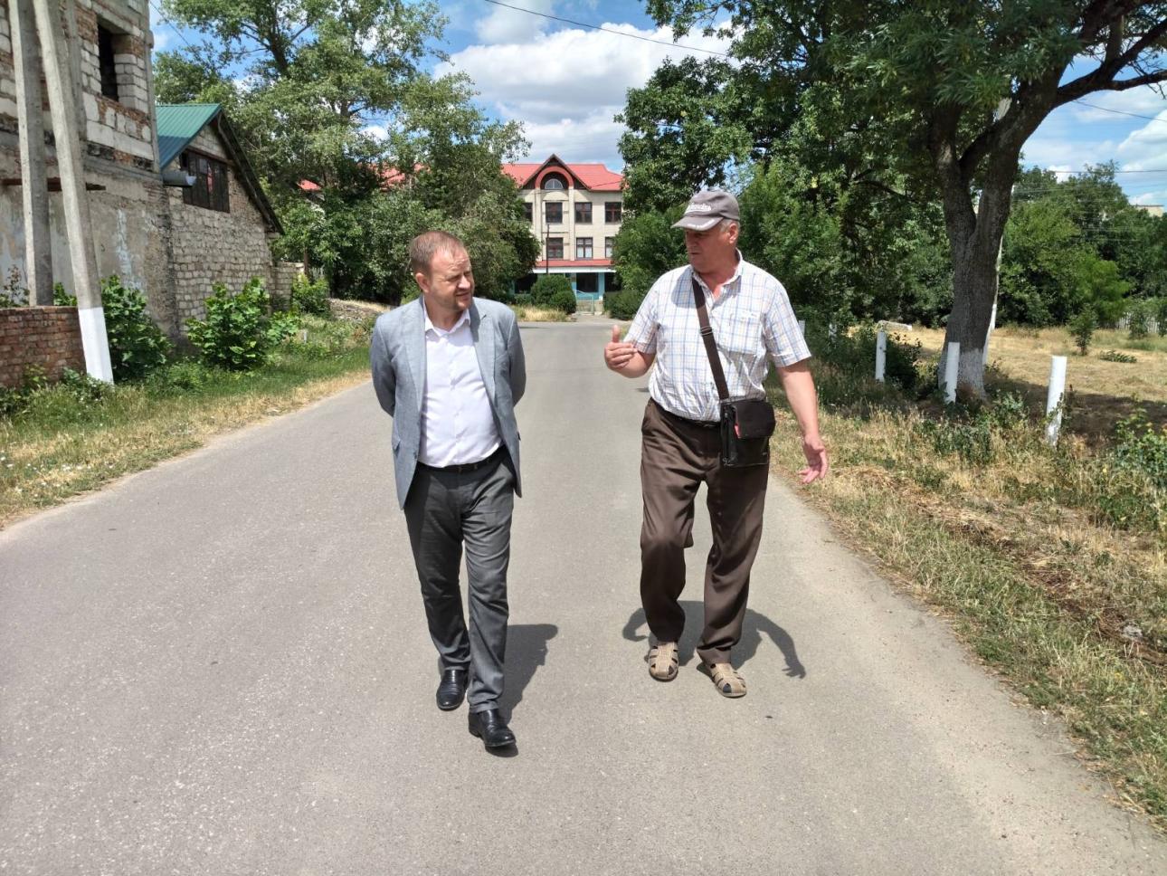 Vizita de lucru a secretarului de stat al Guvernului pentru reintegrare, Roman Roșca, în localitățile Copanca și Grădinița din raionul Căușeni