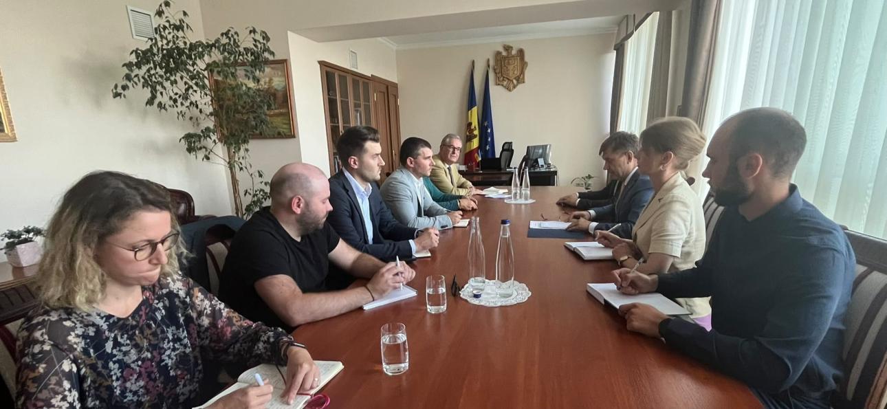 Întrevederea viceprim-ministrului pentru reintegrare cu delegația Grupului parlamentar de prietenie din cadrul Bundestagului Republicii Federale Germania