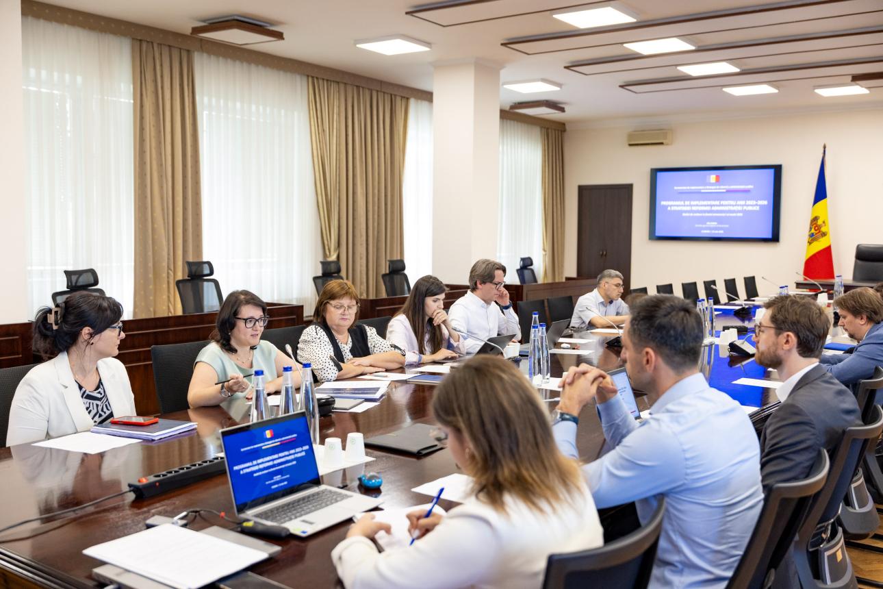 Progresele în implementarea reformei administrației publice, examinate în cadrul ședinței Secretariatului Strategiei