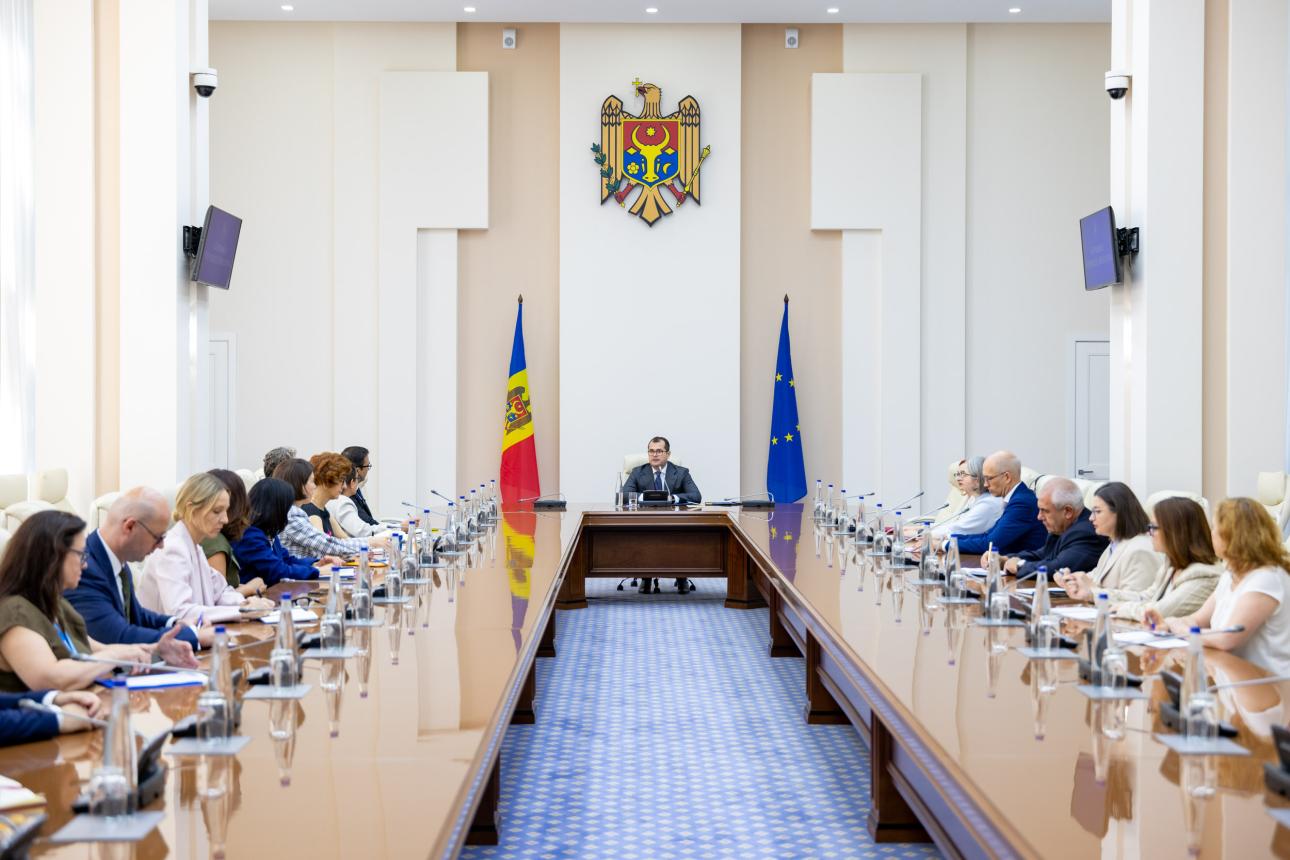 Prim-ministrul Vasile Tofan, în dialog cu reprezentanții organizațiilor și agențiilor internaționale din Republica Moldova