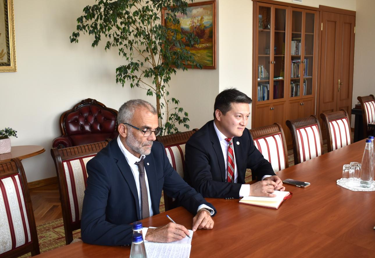 Întrevederea șefului Biroului politici de reintegrare Alin Gvidiani cu reprezentanții Misiunii Comitetului Internațional al Crucii Roșii în Moldova
