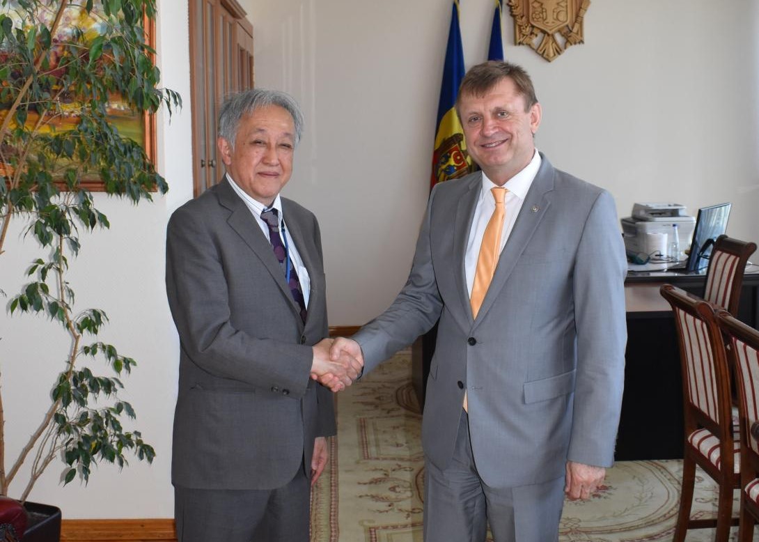 Întrevederea viceprim-ministrului pentru reintegrare cu ambasadorul Japoniei în Republica Moldova