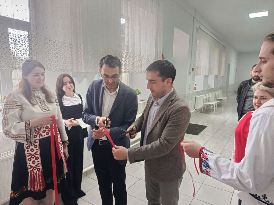 Un cabinet-model de limba bulgară a fost deschis la un liceu din Ceadîr-Lunga