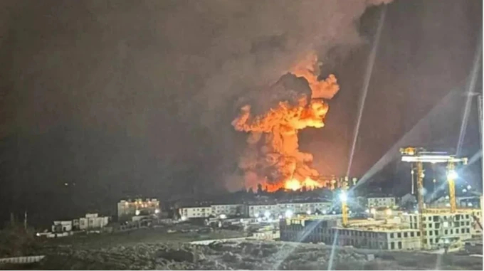 Ucraina a atacat unul dintre cele mai mari terminale petroliere ale Rusiei de la Marea Neagră