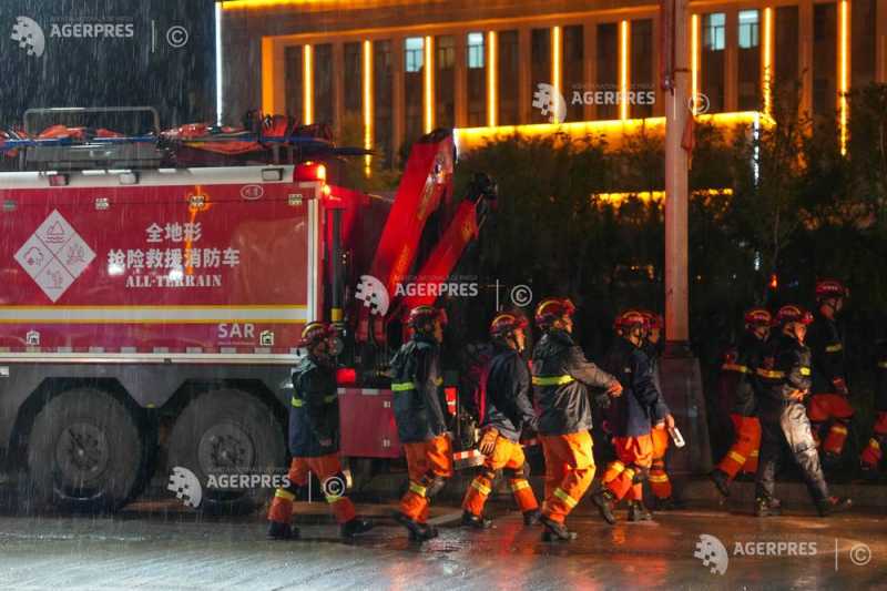 Cutremur în nord-vestul Chinei: o perosană a decedat, altele opt sunt rănite