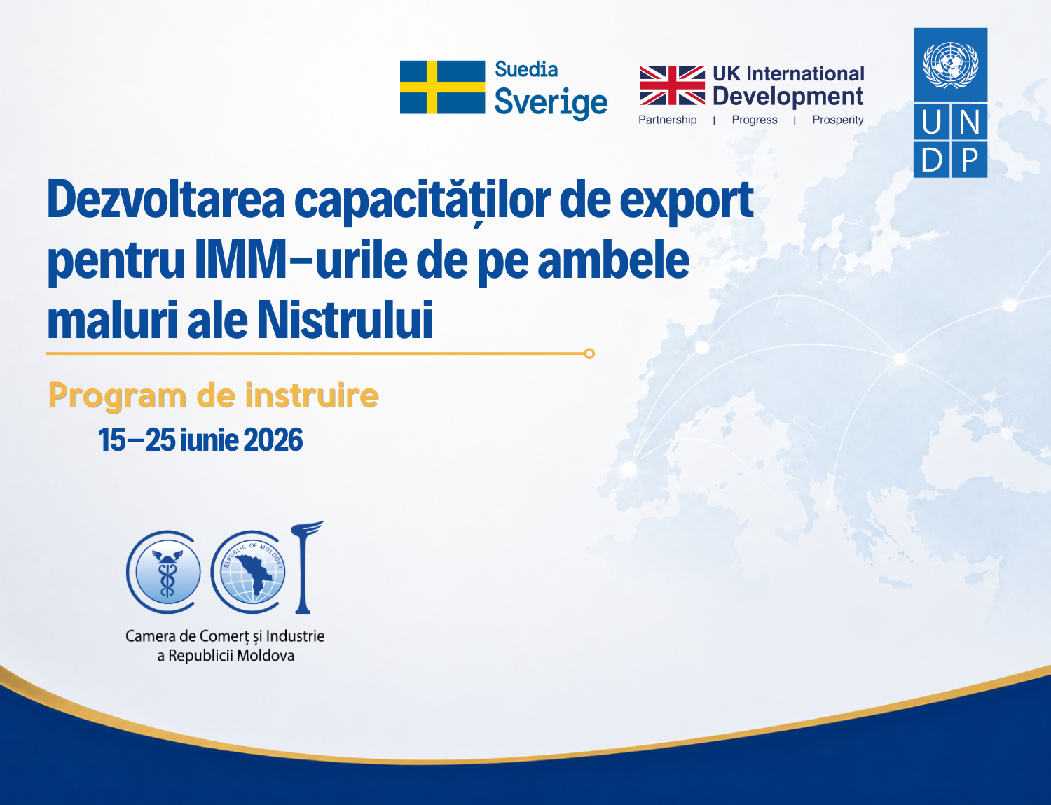 Antreprenori de pe ambele maluri ale Nistrului pot participa la un program de instruire pentru dezvoltarea capacităților de export