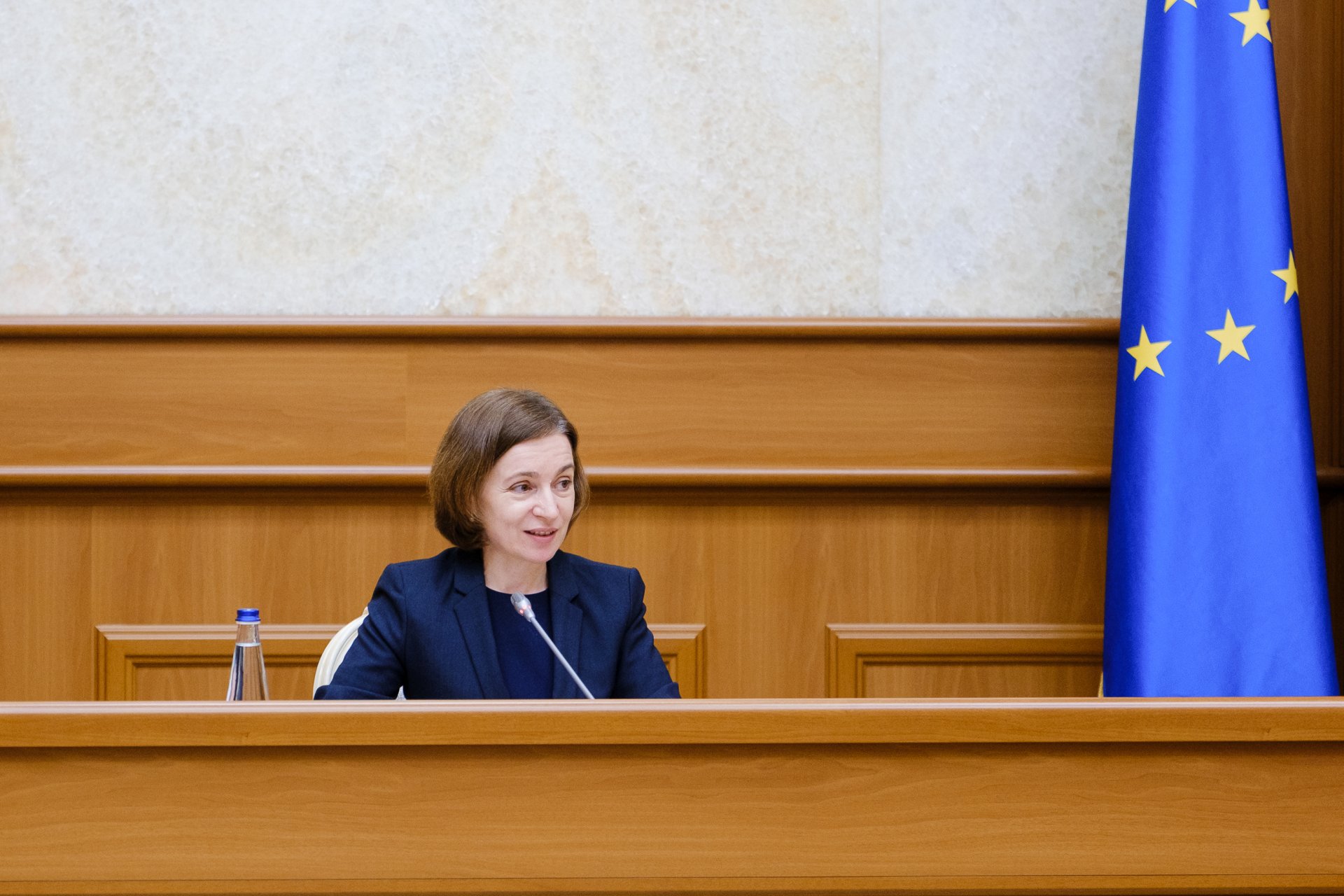 Președinta Maia Sandu a prezidat ședința Comisiei Naționale pentru Integrare Europeană