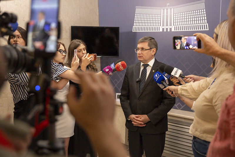Igor Grosu, despre plecarea lui Radu Musteață: „Este o demisie de onoare. Nu este o problemă să fi făcut parte dintr-un partid”