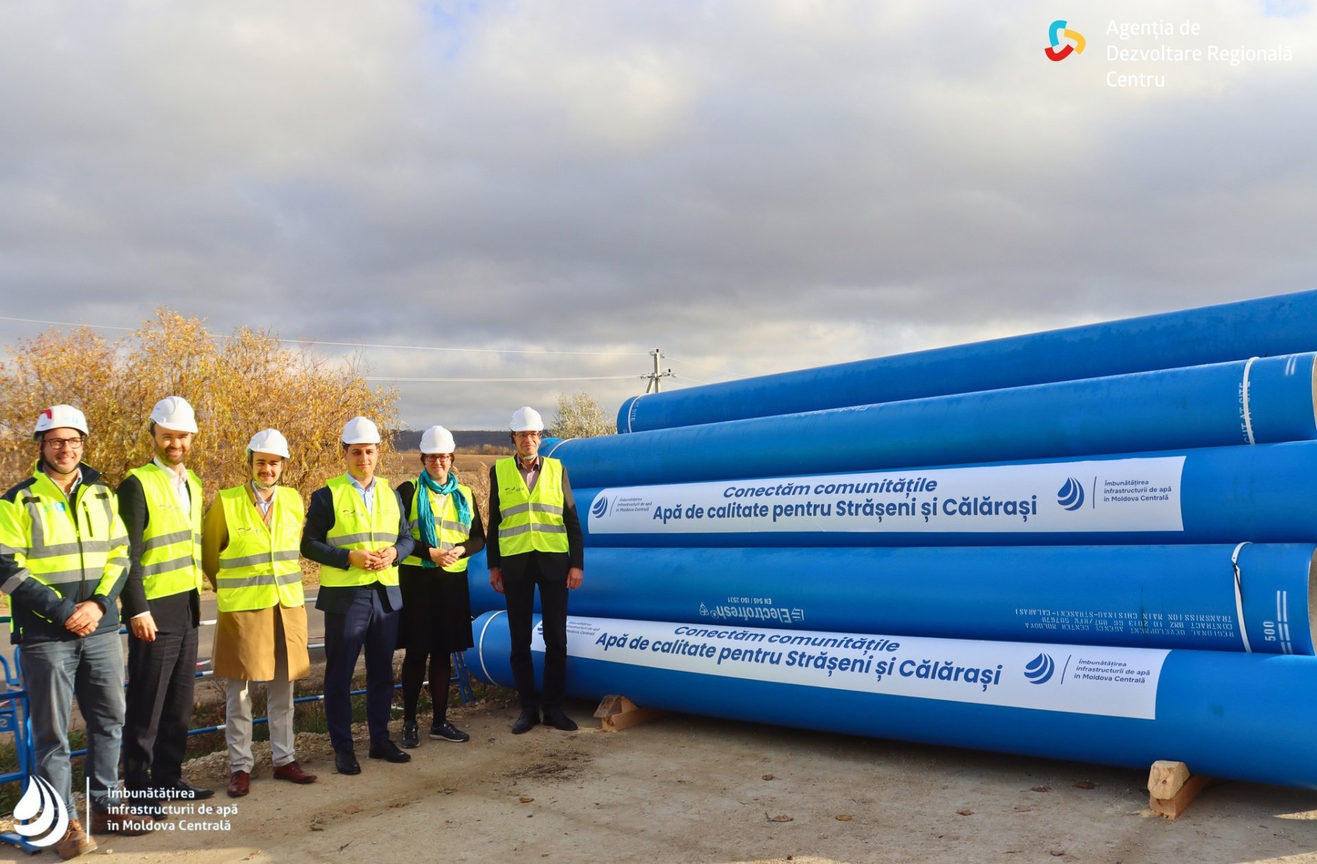 PHOTO // Cooperation for Life: Germany, Moldova build infrastructure to provide safe water to central region