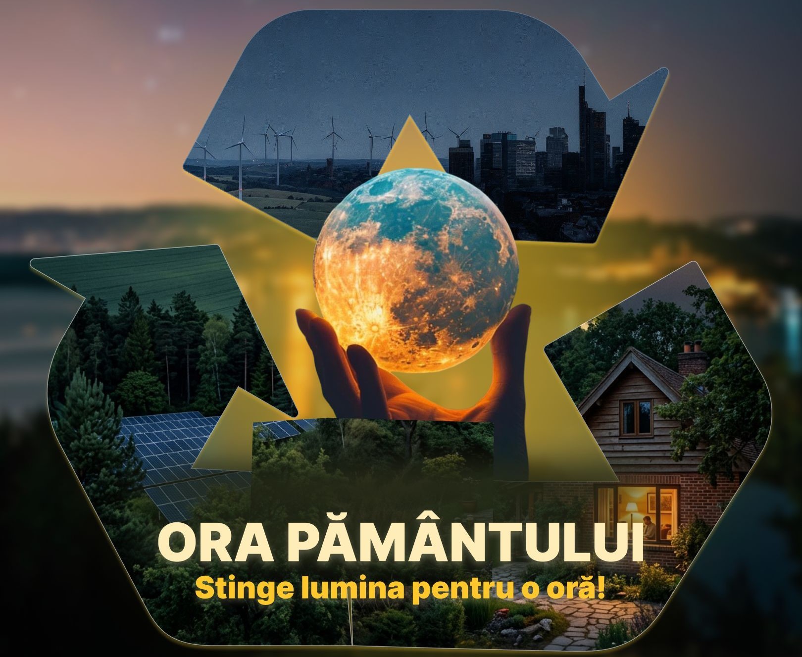Ora Pământului // Ministrul Dorin Junghietu: „Fiecare kilowatt economisit înseamnă mai puțină presiune asupra sistemului și un impact mai mic asupra mediului”