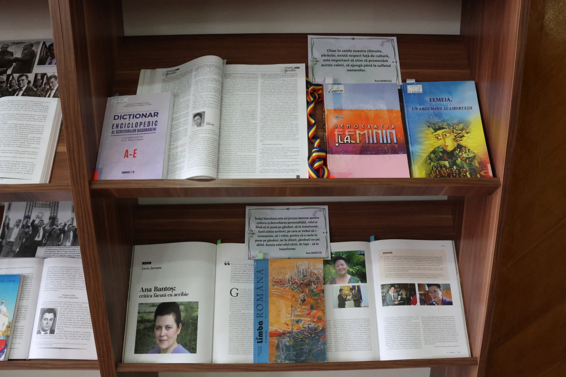 FOTO // Personalități marcante ale culturii și istoriei, readuse în atenția publicului la Biblioteca Națională