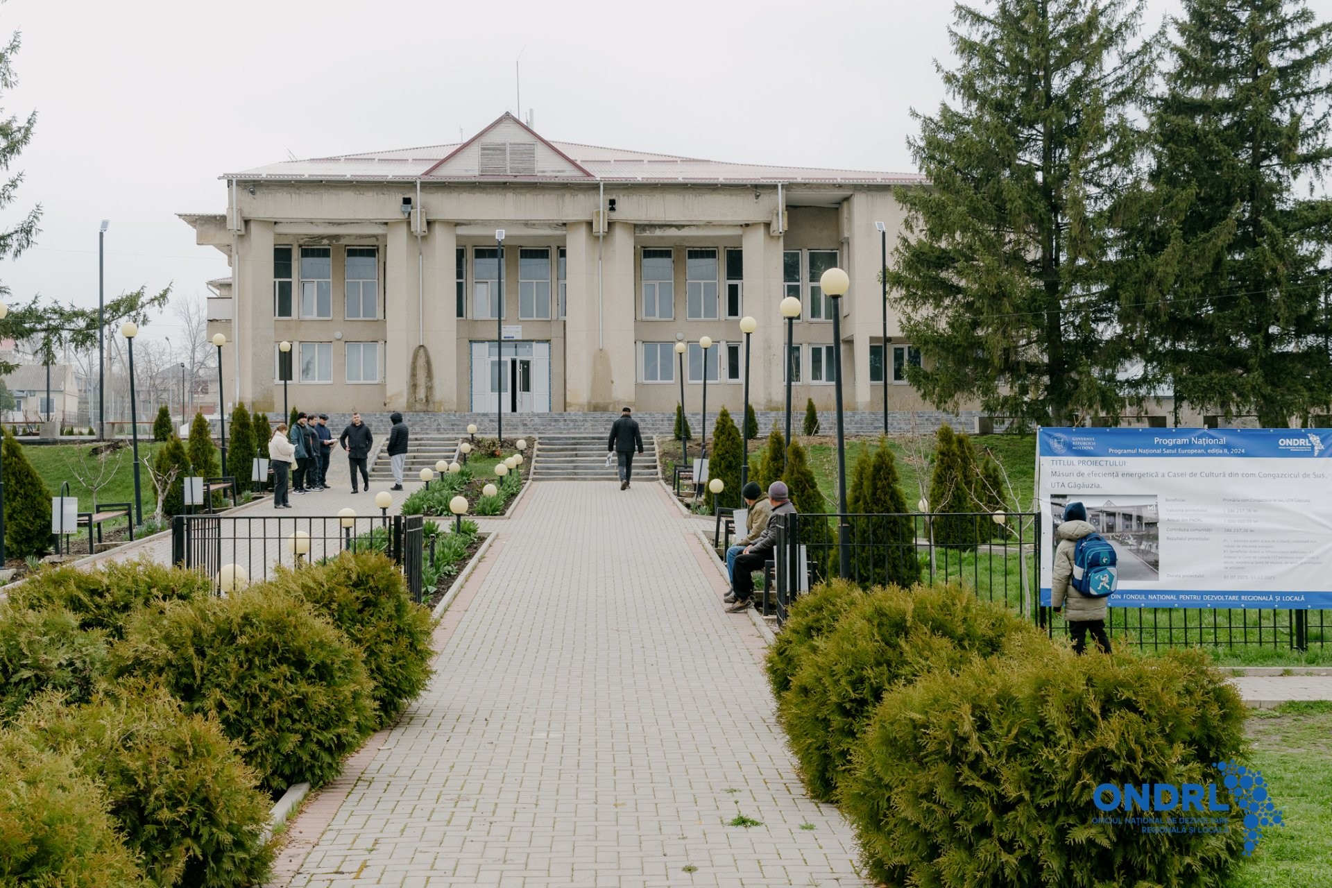 SATUL EUROPEAN // Investiții guvernamentale în infrastructură la Congazcicul de Sus, UTA Găgăuzia