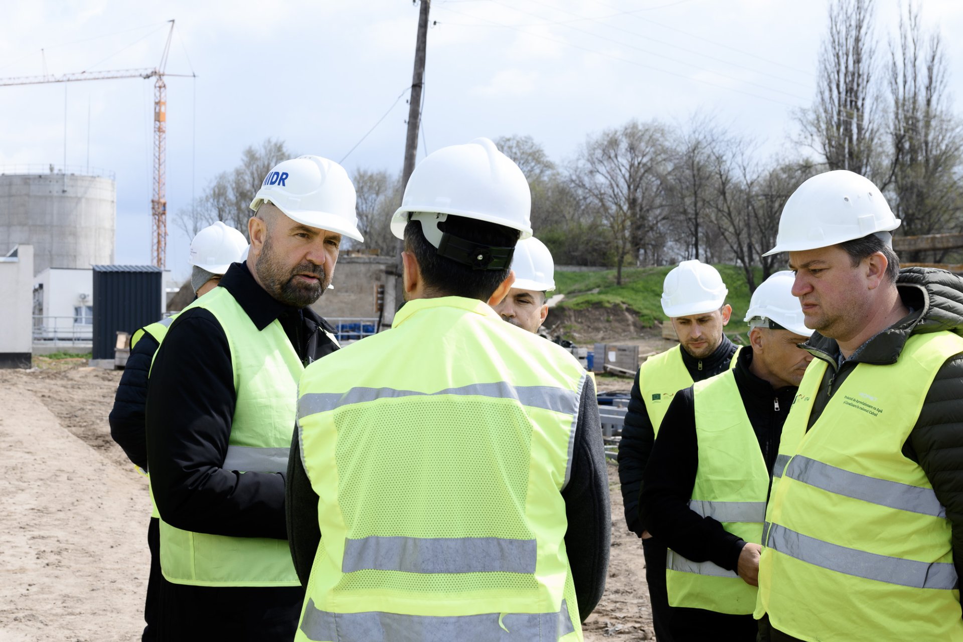 FOTO // Vicepremierul Vladimir Bolea cere accelerarea lucrărilor la stația de epurare din Cahul: „De realizarea acestora depind 40 de mii de cetățeni”