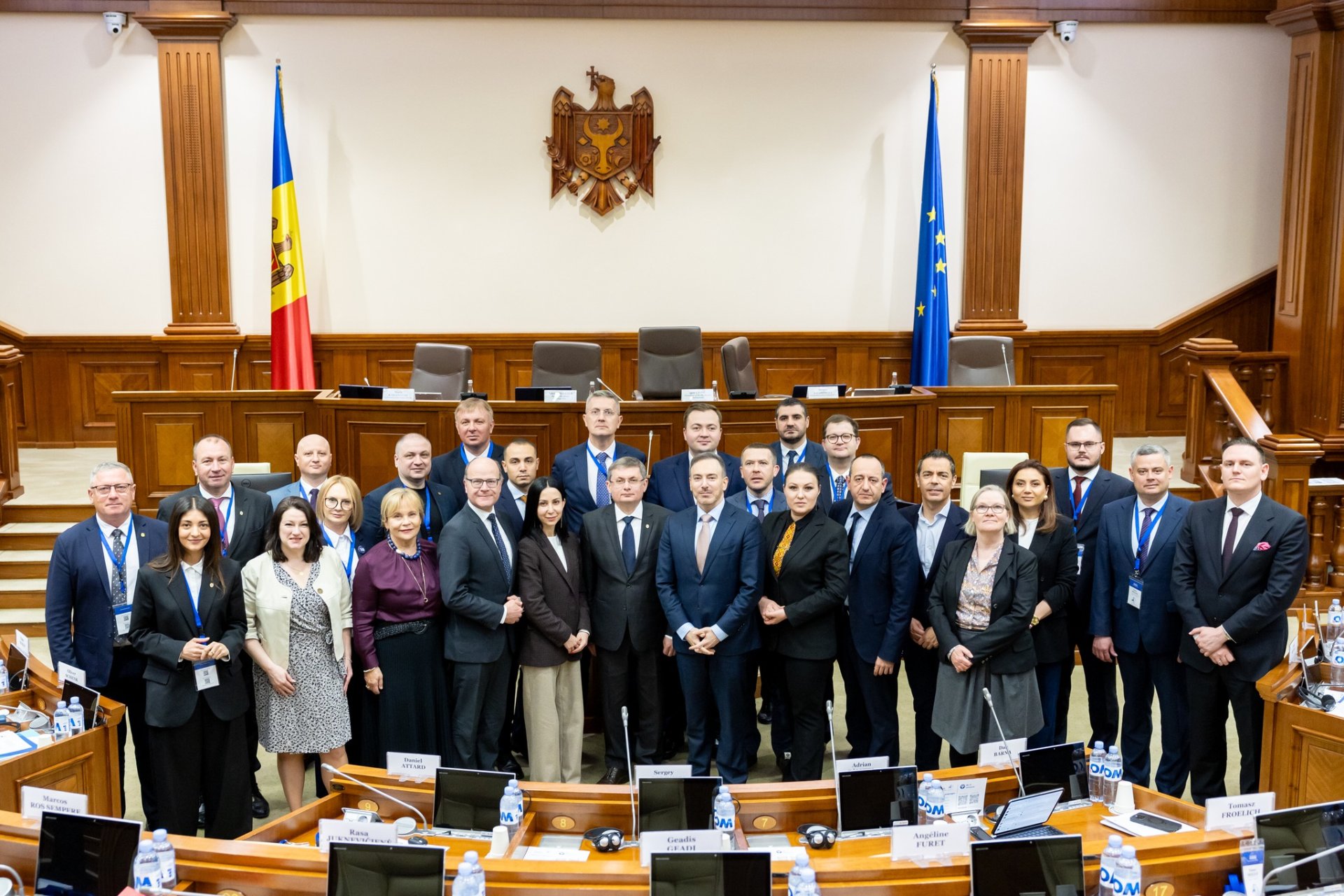FOTO // Speakerul Igor Grosu, la reuniunea Euronest: „Extinderea UE este calea spre o Europă mai stabilă, mai coerentă și mai capabilă să-și protejeze valorile fundamentale”