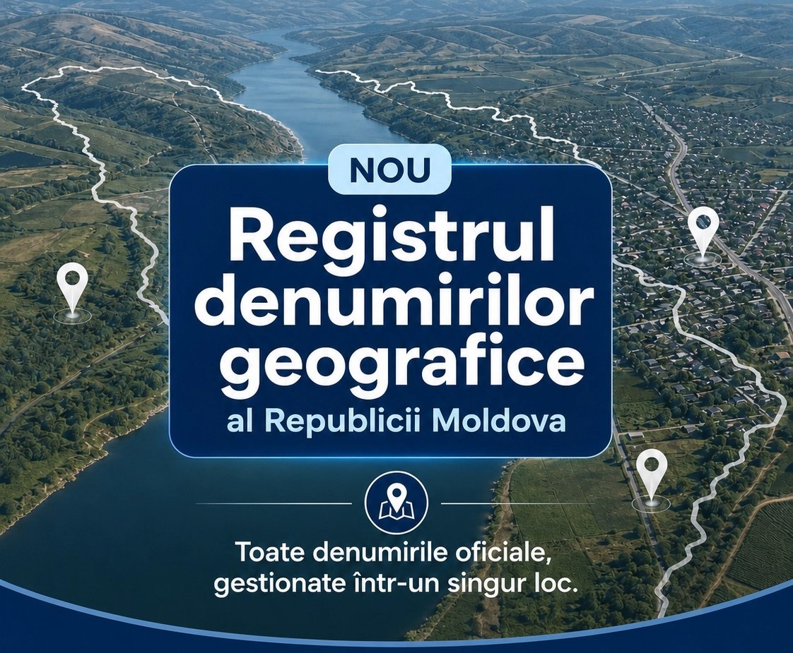 Republica Moldova a lansat Registrul denumirilor geografice