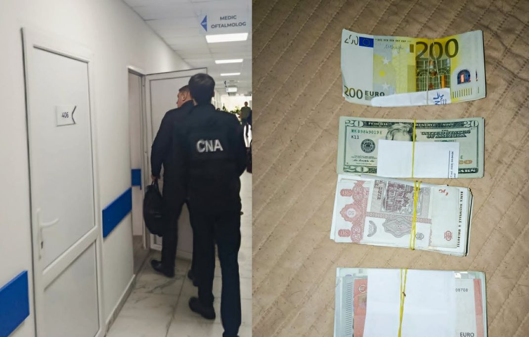 Un medic oftalmolog și o asistentă medicală din Edineț au ajuns în vizorul CNA într-un dosar de corupție pasivă