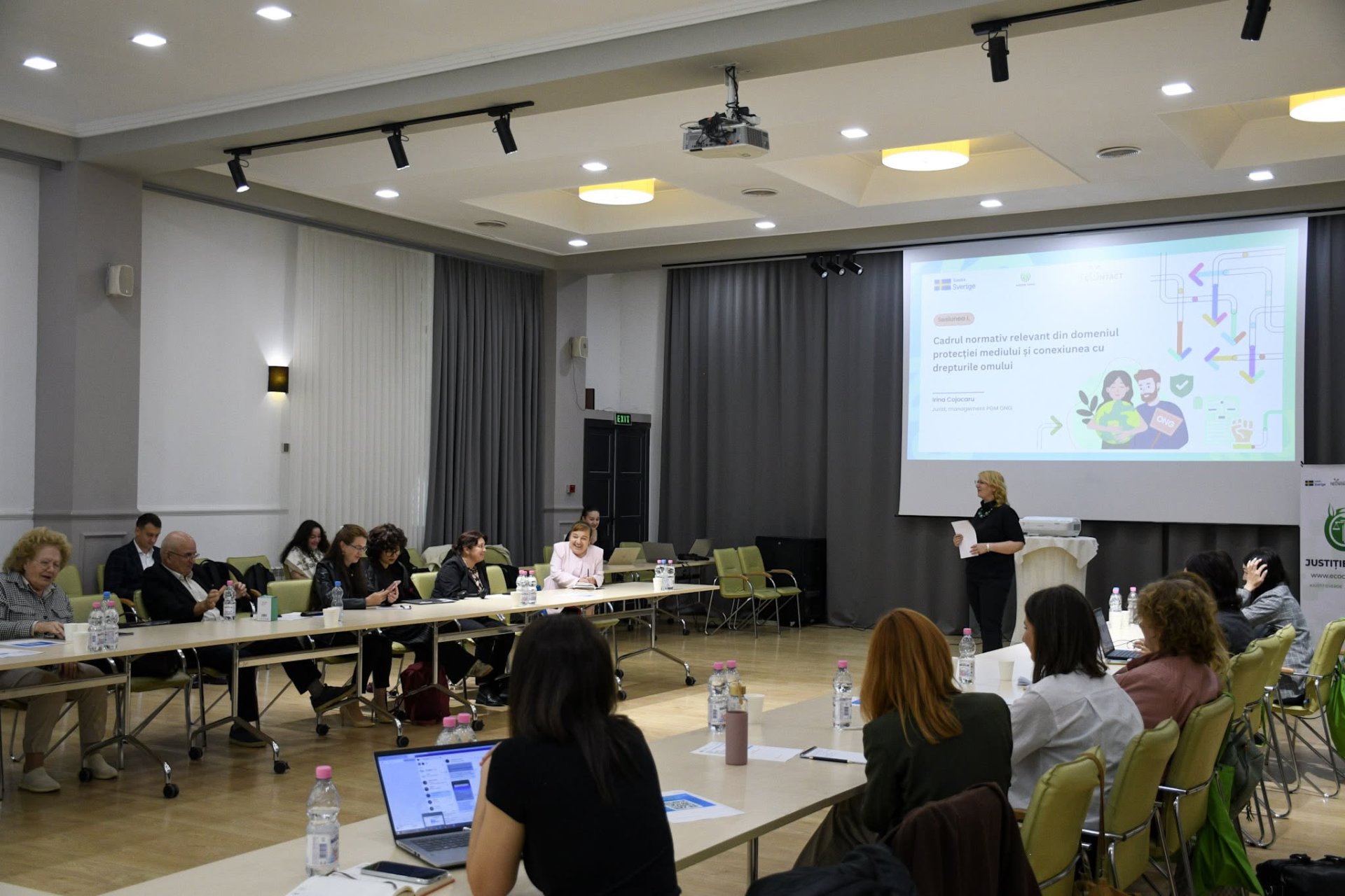 Environmental NGOs' representatives trained in alternative methods for resolving environmental conflicts in Moldova