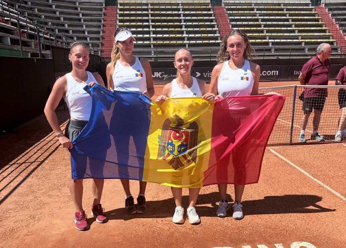Performanță pentru echipa feminină de tenis a Republicii Moldova: calificare spectaculoasă după o pauză de 25 de ani