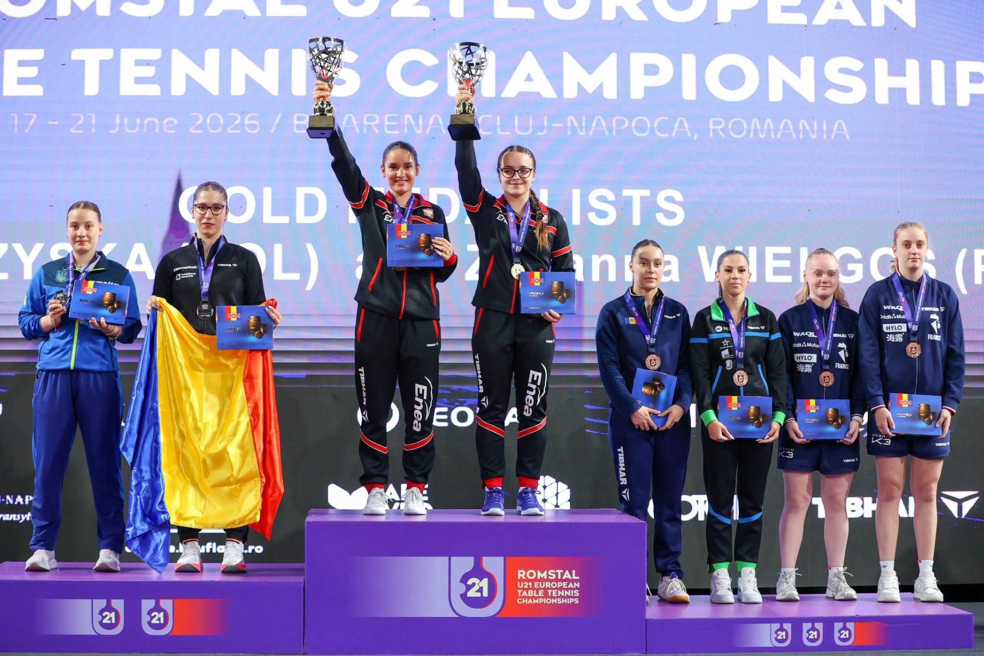 Rezultat istoric la tenis de masă pentru Republica Moldova: Alexandra Chiriacova a cucerit medalia de bronz la Campionatele Europene