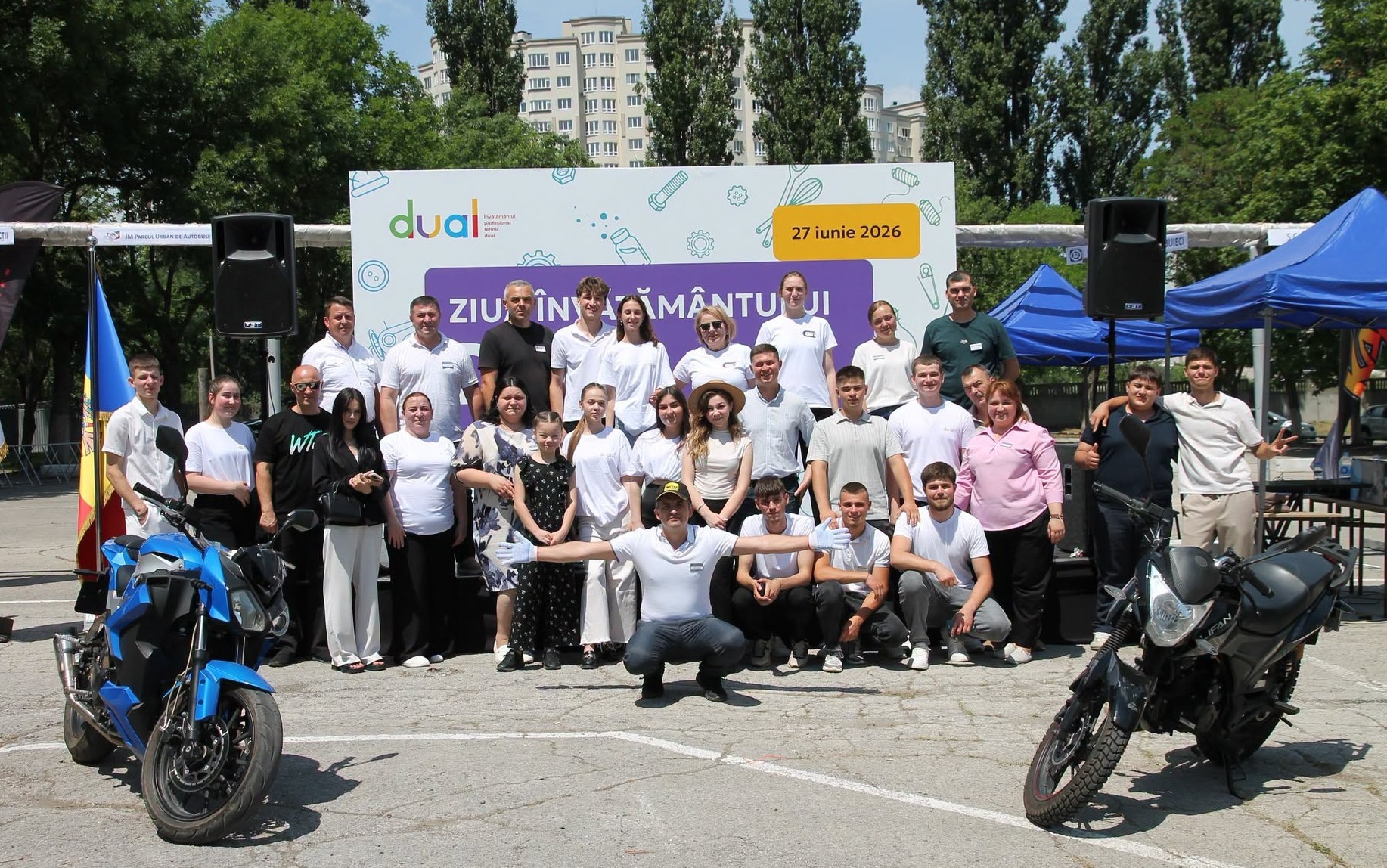 FOTO // Circa 600 de tineri au participat la activitățile dedicate „Zilei Învățământului Dual”