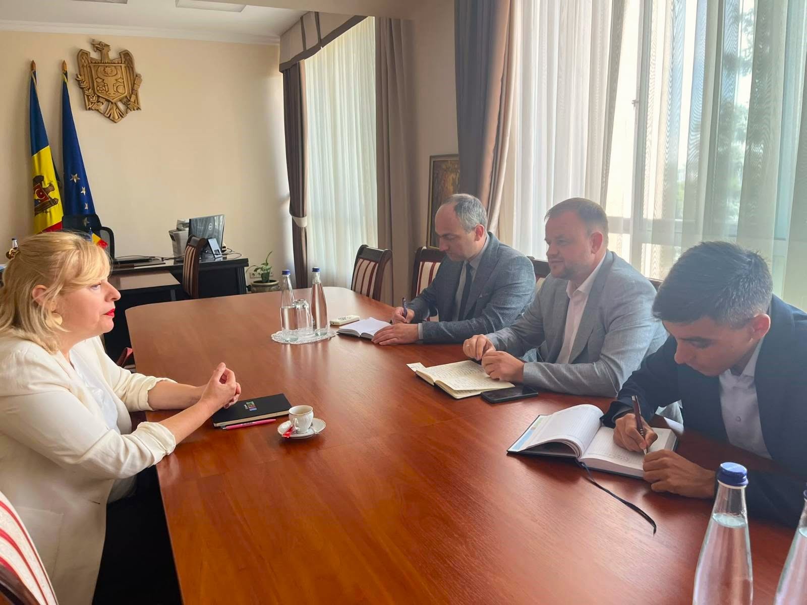 Întrevederea secretarului de stat al Guvernului pentru reintegrare cu ambasadoarea Republicii Croația