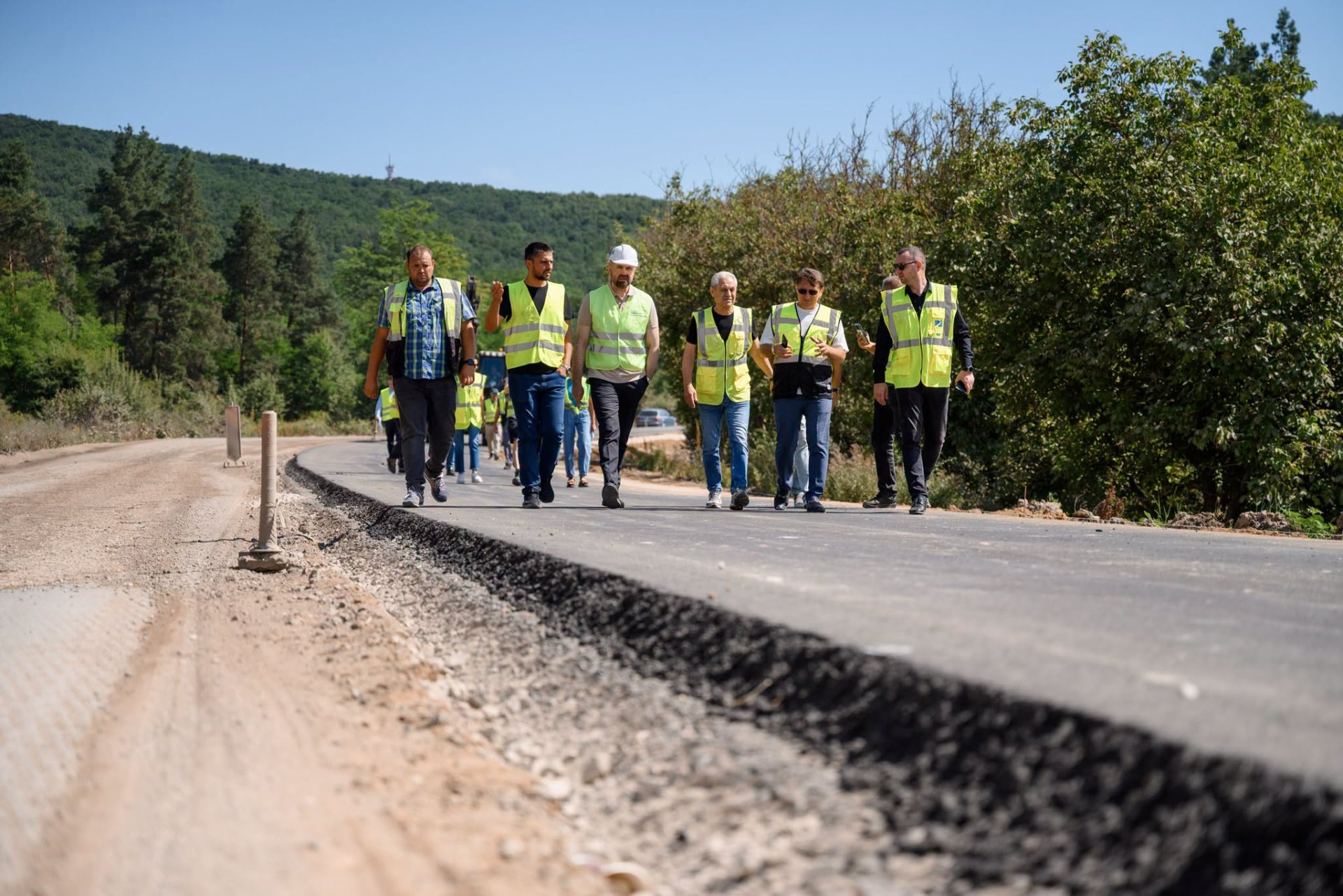 Conexiunea rutieră dintre Hâncești, Leova și Cahul, modernizată. Lucrările au fost inspectate de ministrul Infrastructurii