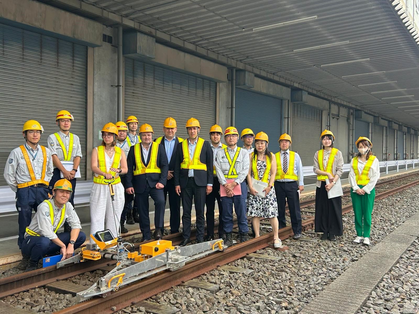 Experiența Japoniei în transportul feroviar de marfă, analizată de echipa MIDR și Calea Ferată a R. Moldovei