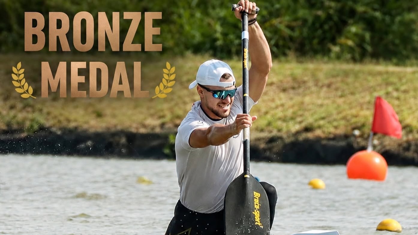 Încă o medalie pentru R. Moldova. Mihai Chihaia cucerește bronzul european la canoe