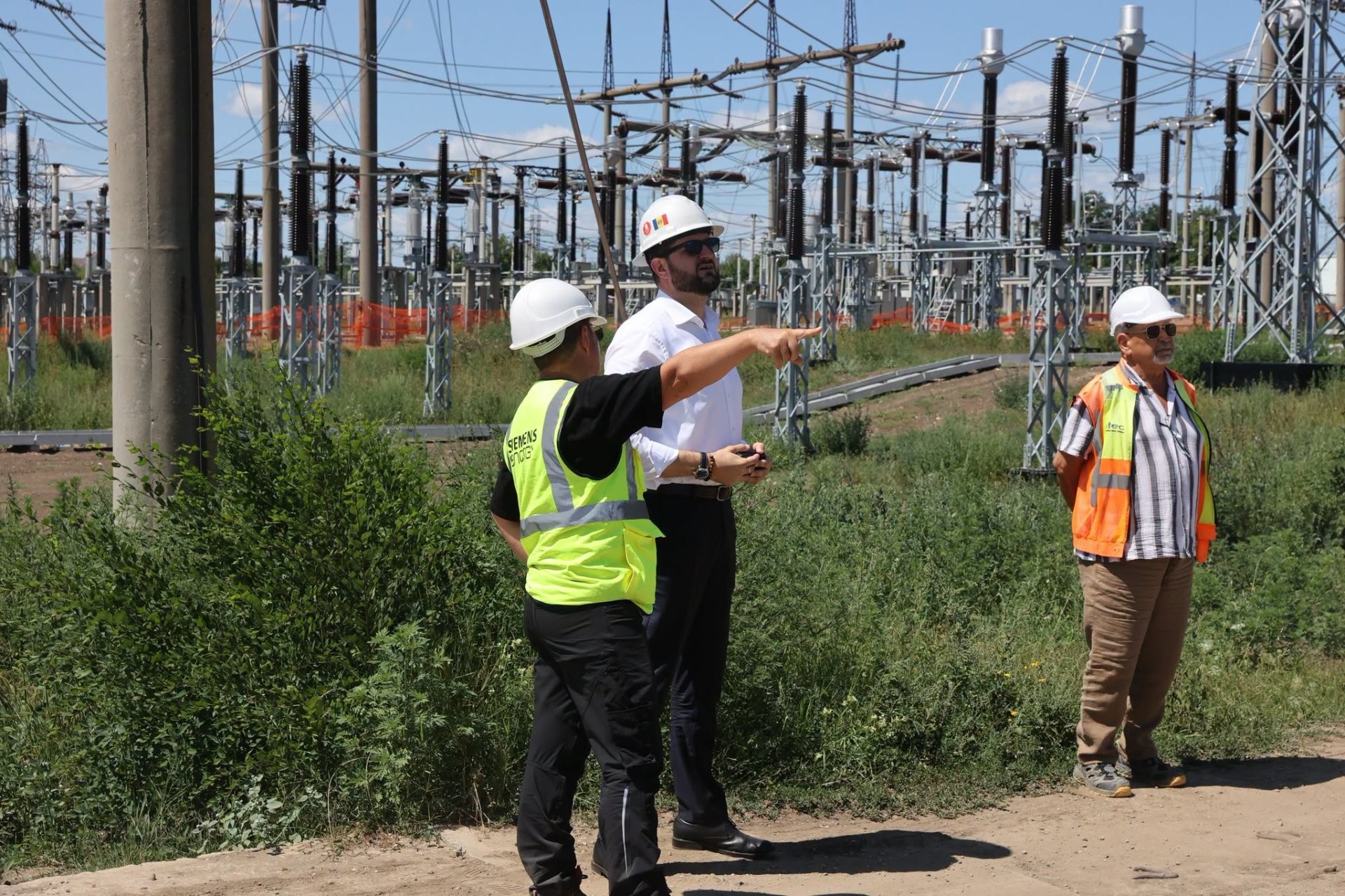 Ministrul Energiei, în vizită la Stația Electrică Chișinău: „Suntem în etapa finală. Darea în exploatare a proiectului este planificată pentru sfârșitul verii”