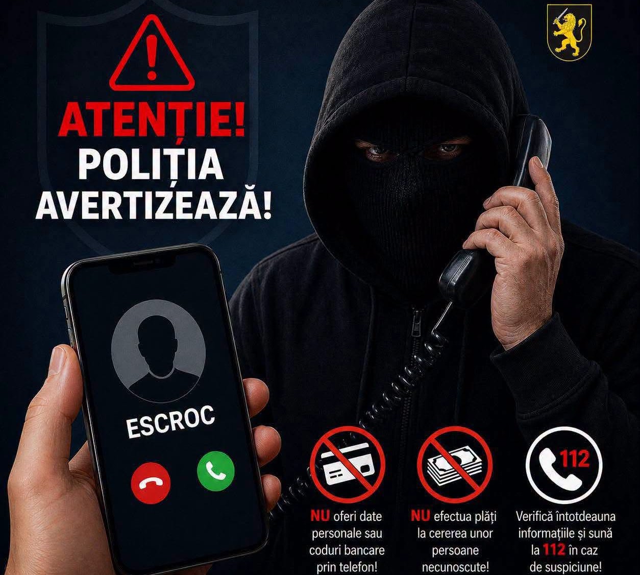 IGP semnalează noi cazuri de fraudă. O contabilă a transferat escrocilor 918 000 de lei după ce a primit un mesaj fals pe Telegram