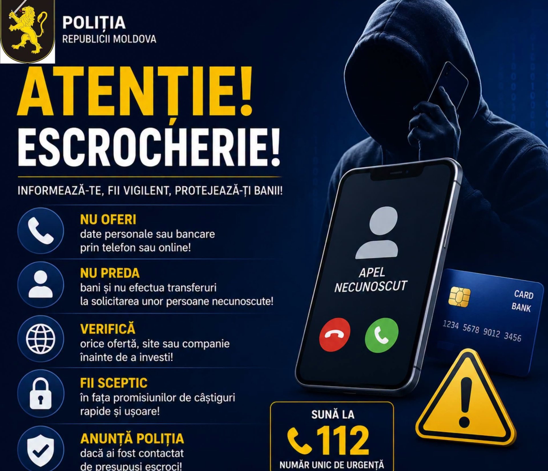 Investițiile false continuă să facă victime. IGP anunță șase cazuri de escrocherie soldate cu un prejudiciu de peste 1,2 milioane de lei